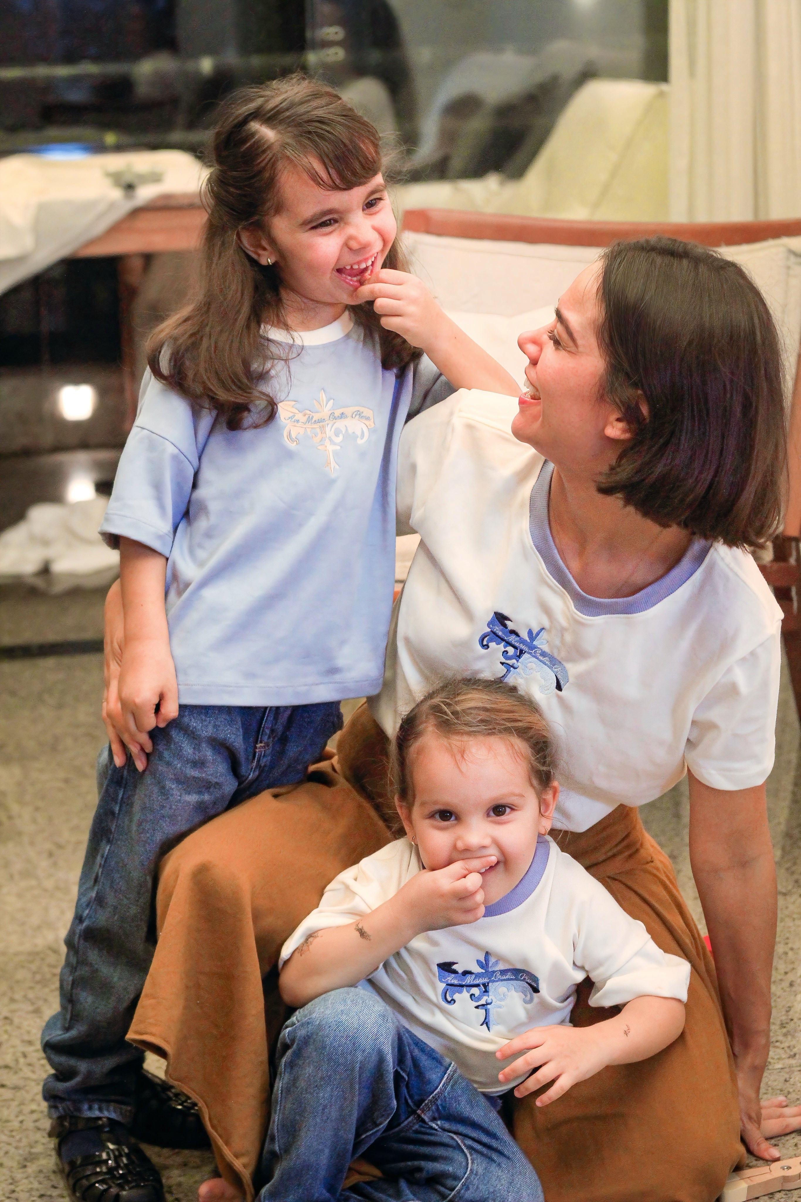 Tshirt Brasão Flor de Lis - Adulta