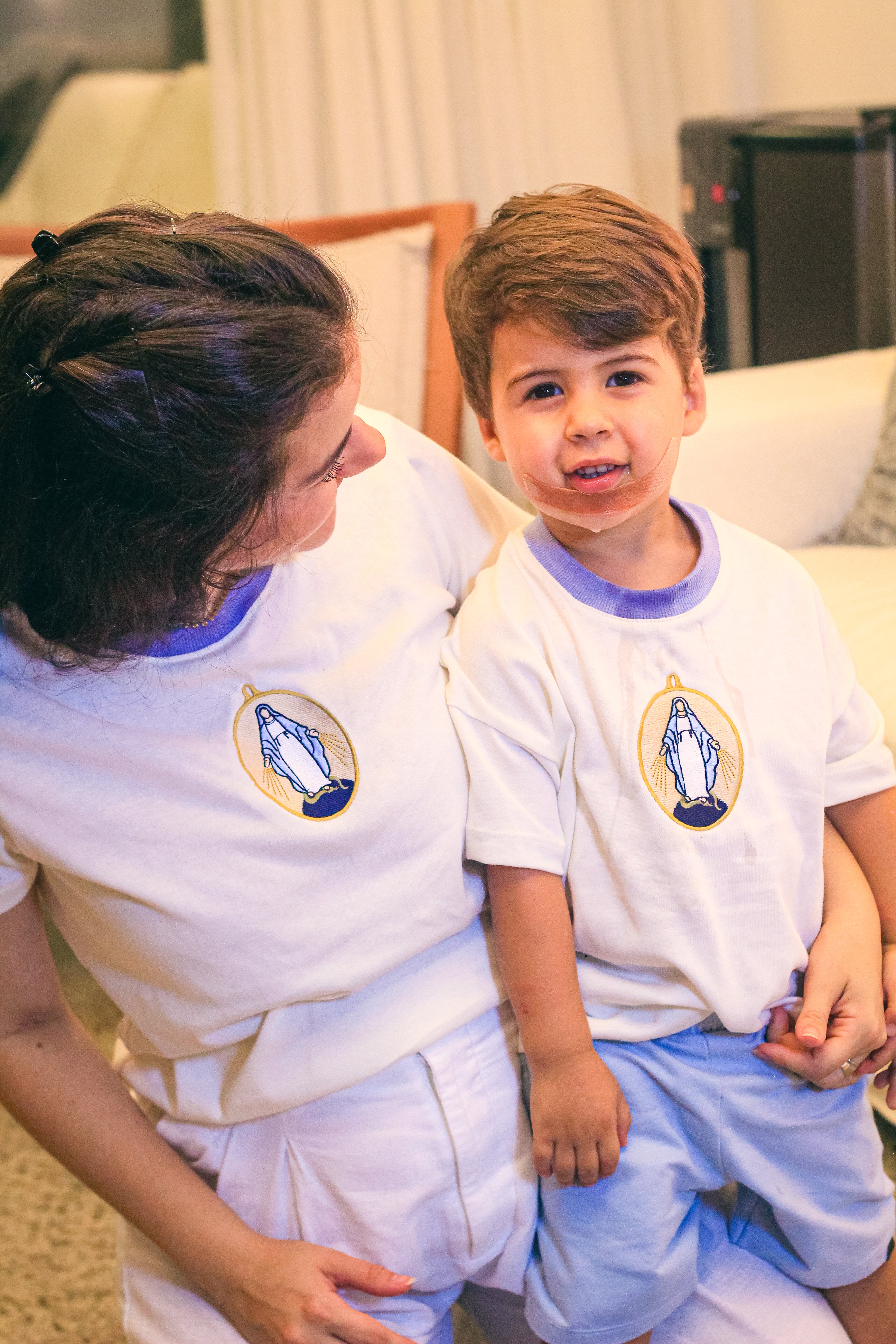T-shirt Medalha Milagrosa - Infantil